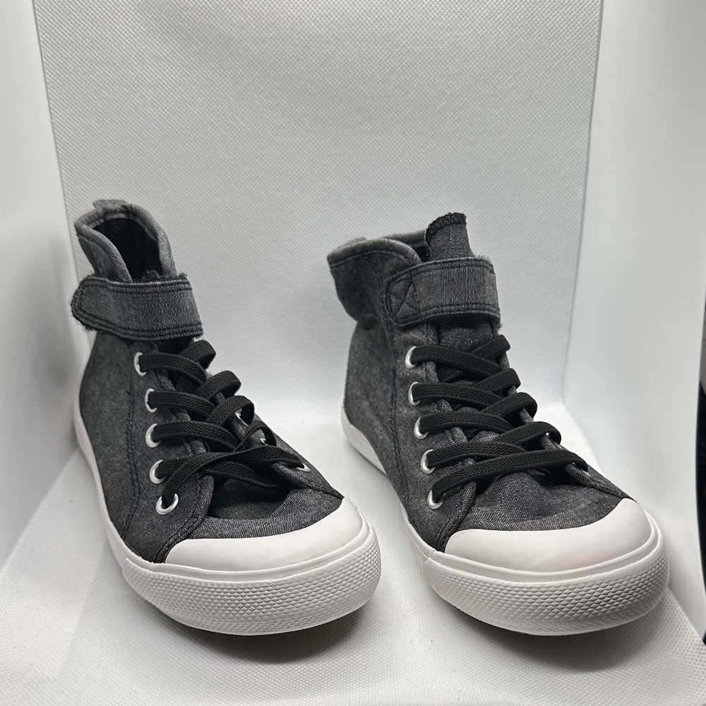 H&M Kids High-Top Sneakers - Gray and White